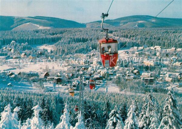 Hahnenklee-Bockswiese Harz mit Kabinenseilbahn zum Bocksberg