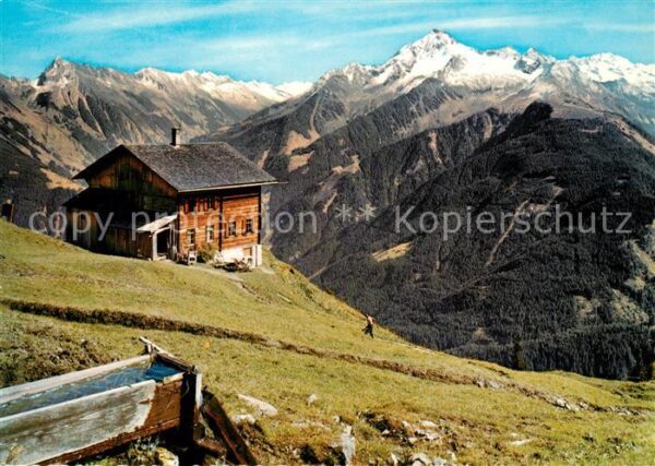 Penkenhaus  Alpengasthaus mit Brandbergkolm und Aho