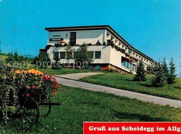 Scheidegg Allgaeu Kurklinik Sonnenalm