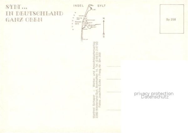 Sylt 1969 und 1989 Fliegeraufnahmen – Bild 2