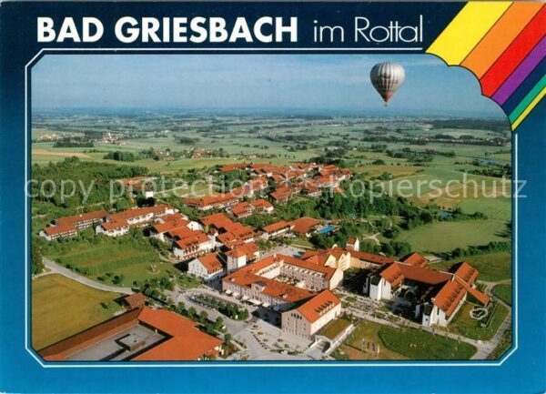 Bad Griesbach Rottal Fliegeraufnahme mit Golf Ressort und Ba