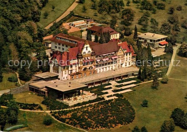 Badenweiler Rheuma Klinik der BVA Fliegeraufnahme