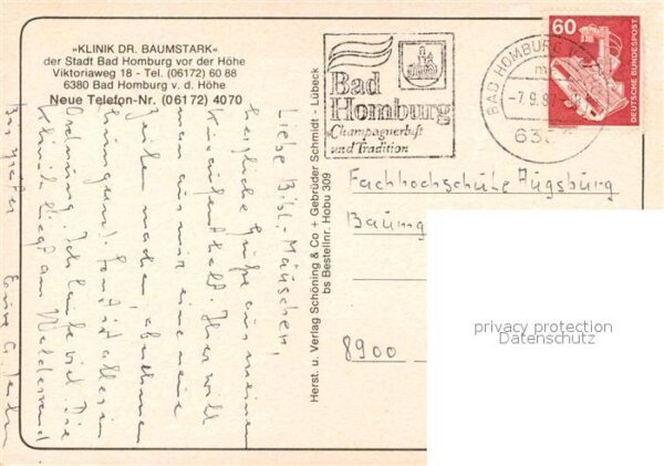 Bad Homburg Klinik Dr Baumstark Speisesaal Aufentha – Bild 2