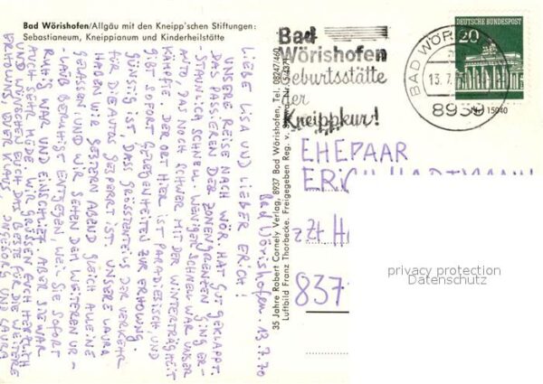 Bad Woerishofen Fliegeraufnahme Sebastianeum Kneippianu – Bild 2