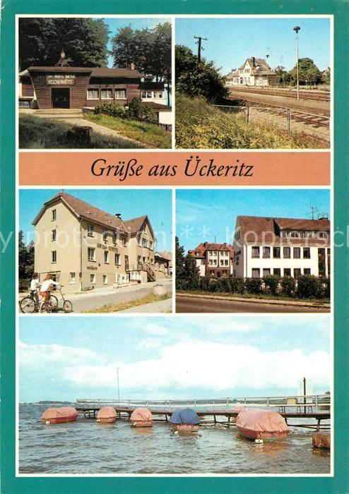 Ueckeritz Usedom Fischerhütte Bahnhof Rat der Gemeinde