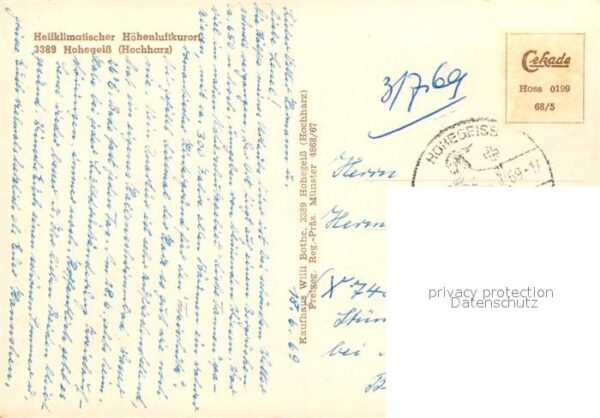 Hohegeiss Harz Fliegeraufnahme – Bild 2