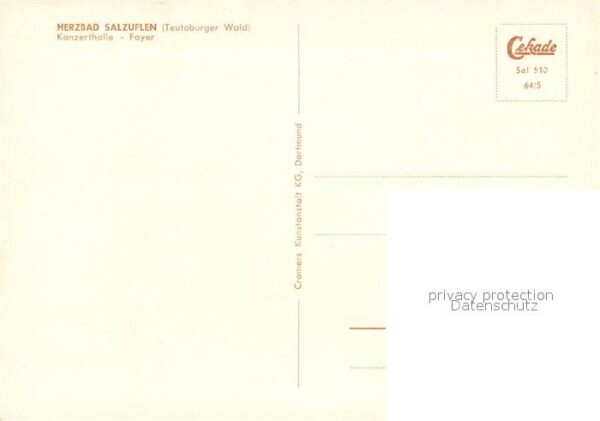 Bad Salzuflen Konzerthalle Foyer – Bild 2