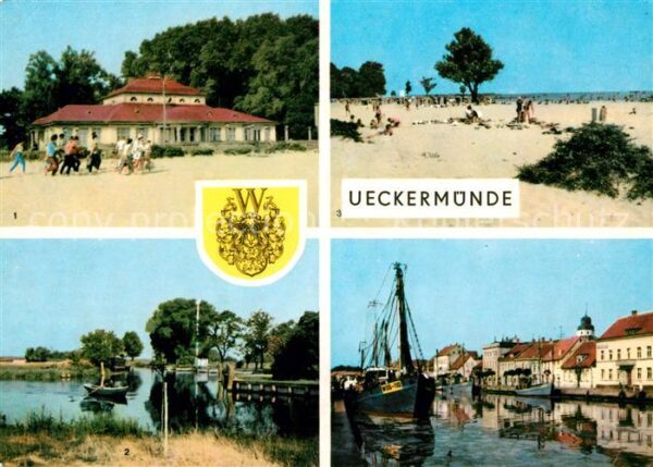 Ueckermuende Mecklenburg Vorpommern Ueckermündung Hafen