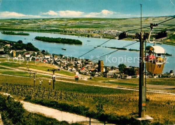 Ruedesheim Rhein Seilbahn Niederwald