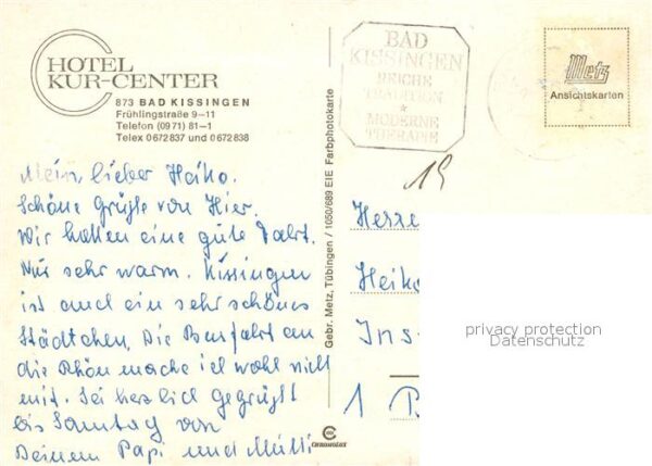Bad Kissingen Hotel Kur Center – Bild 2