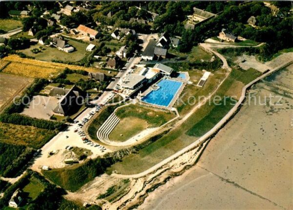 Keitum Sylt Fliegeraufnahme Meereswasserschwimmbad