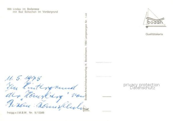 Lindau Bodensee Fliegeraufnahme Bad Schachen – Bild 2