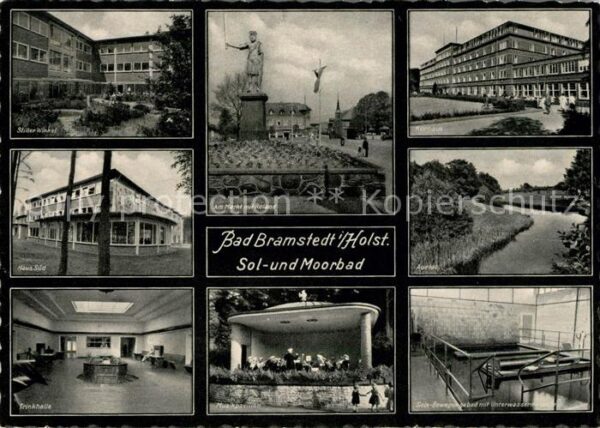 Bad Bramstedt Trinkhalle Markt Roland Denkmal Musikpa