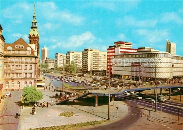Leipzig Warenhaus Konsument am Brühl