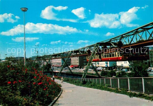 Barmen Wuppertal Schwebebahn
