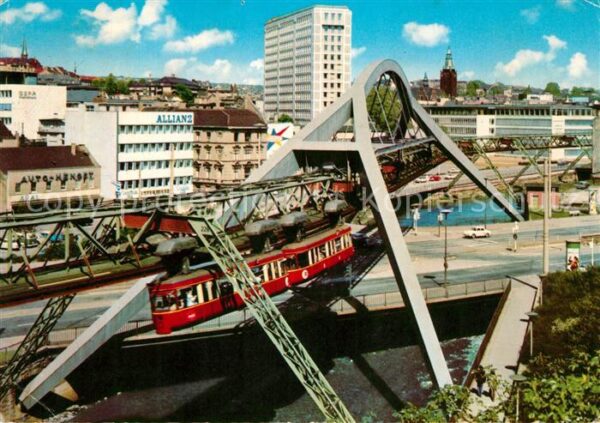 Wuppertal Stadtmitte Schwebebahn