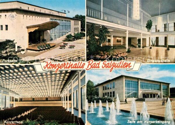 Bad Salzuflen Konzertsaal Kurparkeingang Eingangshall