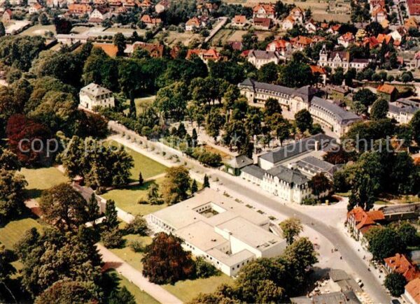 Bad Nenndorf Fliegeraufnahme Kurviertel