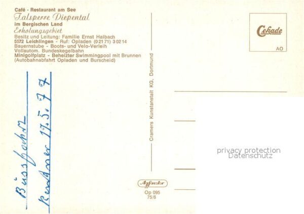 Leichlingen Rheinland Diepental Minigolfplatz Swimmingpool Br – Bild 2