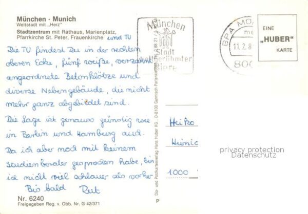 Muenchen Fliegeraufnahme Stadtzentrum Rathaus Ma – Bild 2