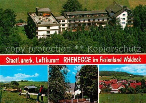 Rhenegge Ferienland Waldeck Kurlinik Sonnenhof