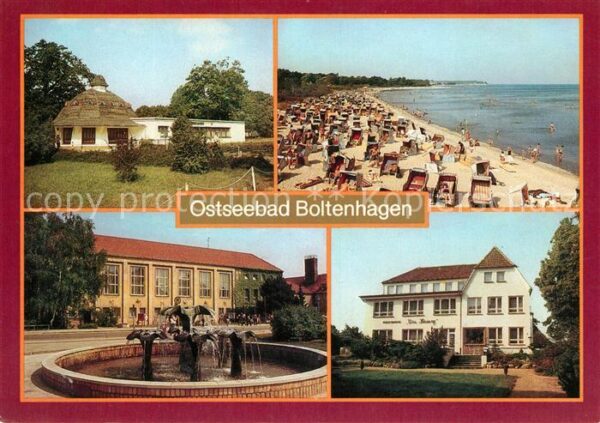 Boltenhagen Ostseebad Konsum Gaststätte Pavillon Strand FDGB