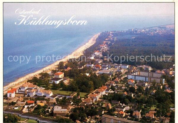 Kuehlungsborn Ostseebad Fliegeraufnahme