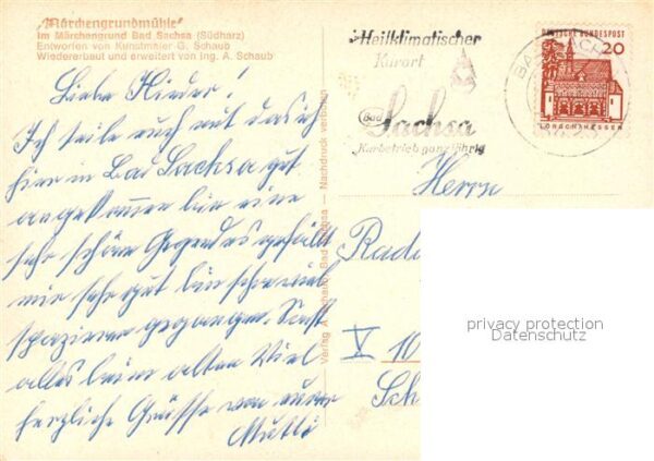 Sachsa Harz Bad Märchengrunsmühle – Bild 2
