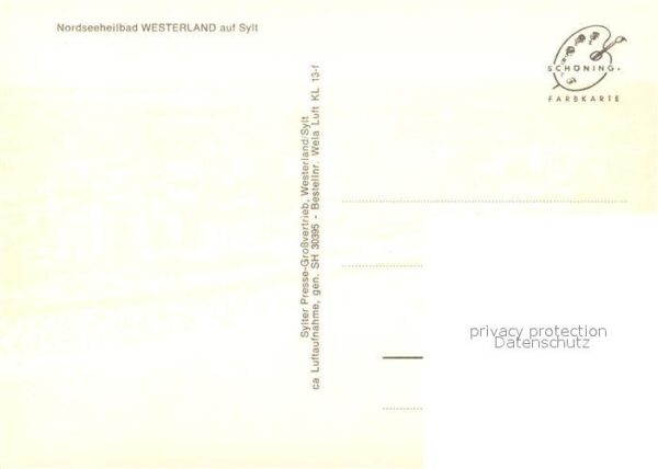 Westerland Sylt Fliegeraufnahme – Bild 2