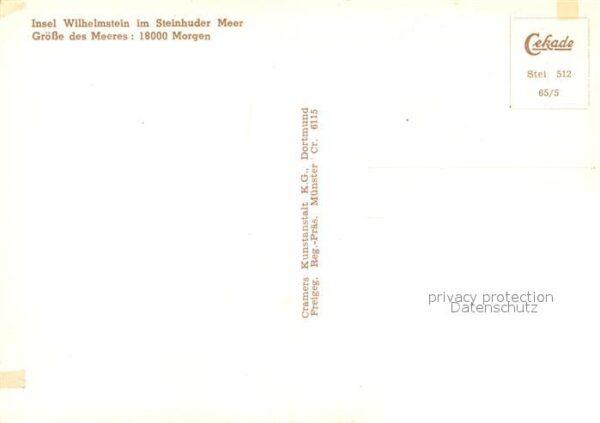 Steinhuder Meer Insel Wilhelmstein Fliegeraufnahme – Bild 2