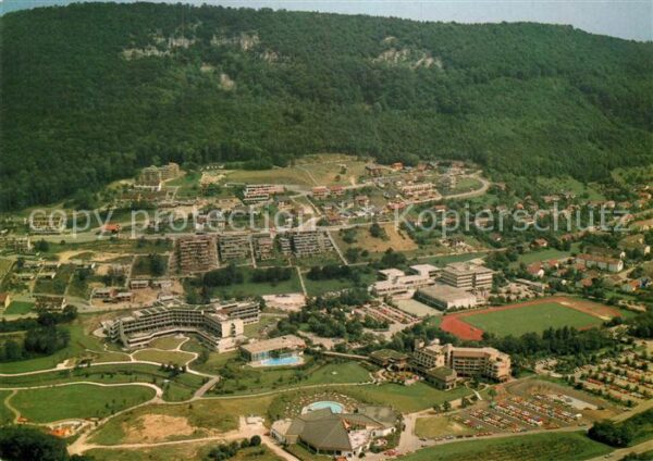 Urach Bad Fliegeraufnahme Kurgebiet