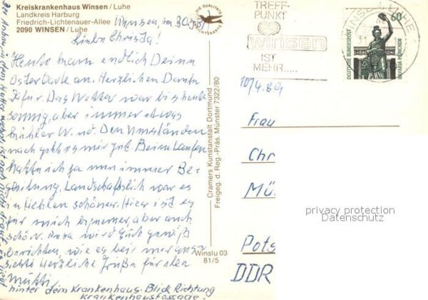 Winsen Luhe Fliegeraufnahme Kreiskrankenhaus – Bild 2