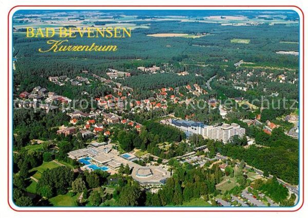 Bevensen Bad Fliegeraufnahme Kurzentrum
