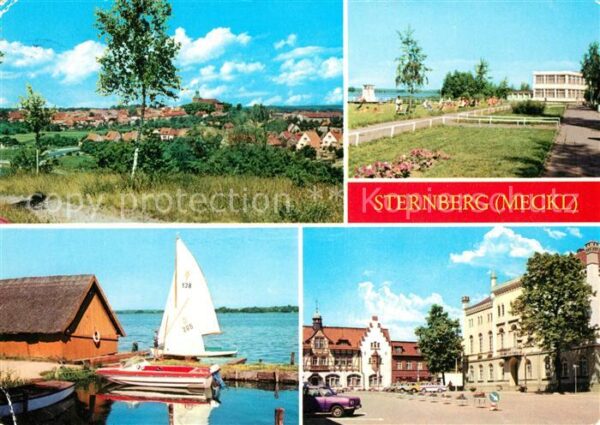 Sternberg Mecklenburg Bad Konsum Strandgaststätte Rathaus