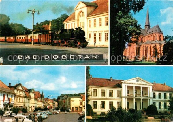 Bad Doberan Bäderbahn Markt Klosterkirche Moorbad