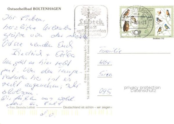 Boltenhagen Ostseebad Fliegeraufnahme – Bild 2