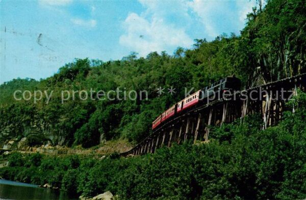 Eisenbahn Thai Dead Railway Kanchanaburi Thailand