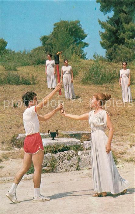 Olympia Olympische Flamme