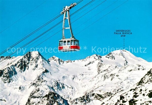 Seilbahn Schnalstaler Gletscherbahn Funivia Ghia