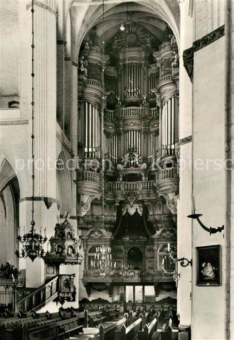 Kirchenorgel Rostock Kirche St. Marien