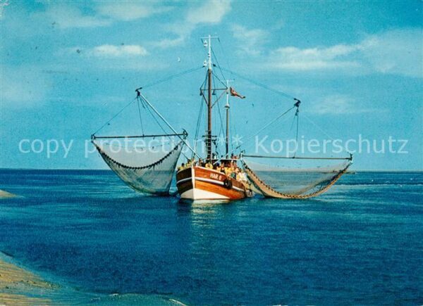Fischerei Wangerooge Krabbenkutter