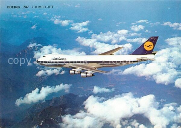 Lufthansa Boeing 747-30 Jumbo Jet