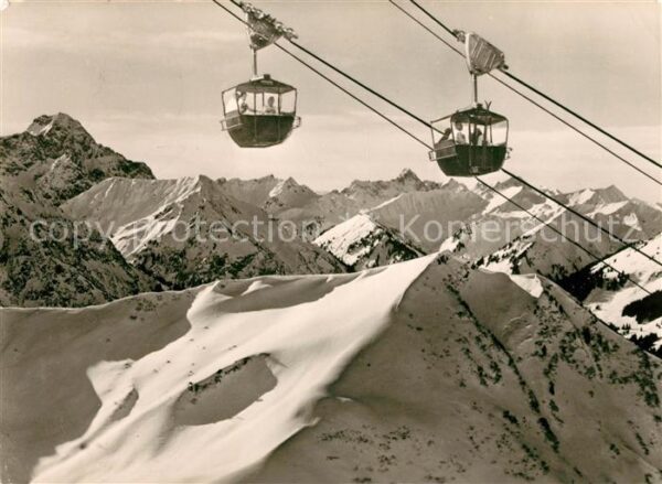 Seilbahn Riezlern Kanzelwand Kleinwalsertal Widd