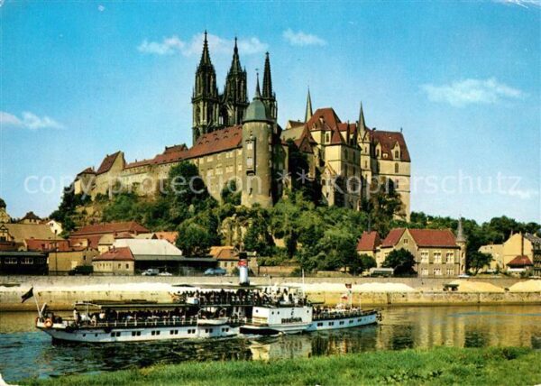 Motorschiffe Riesa Meissen Albrechtsburg Dom