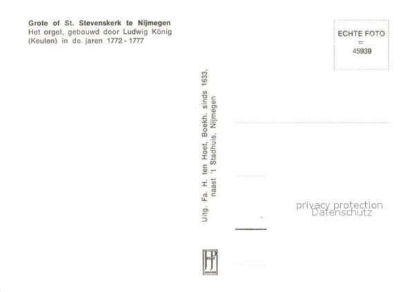 Kirchenorgel St. Stevenskerk Nijmegen – Bild 2