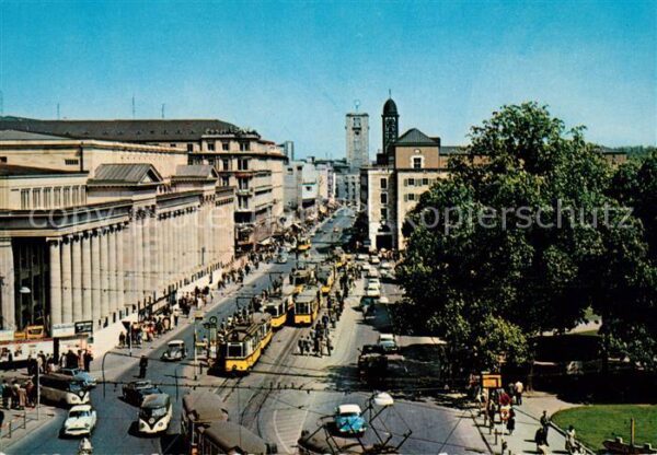Strassenbahn Stuttgart Königstrasse Königsbau