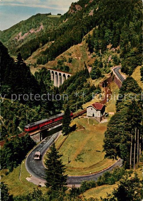 Eisenbahn Höllental Südschwarzwald Ravenna-Viaduk