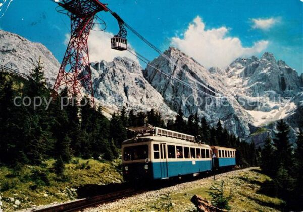 Zahnradbahn Bayerische Zugspitzbahnen Seilbahn Zugs
