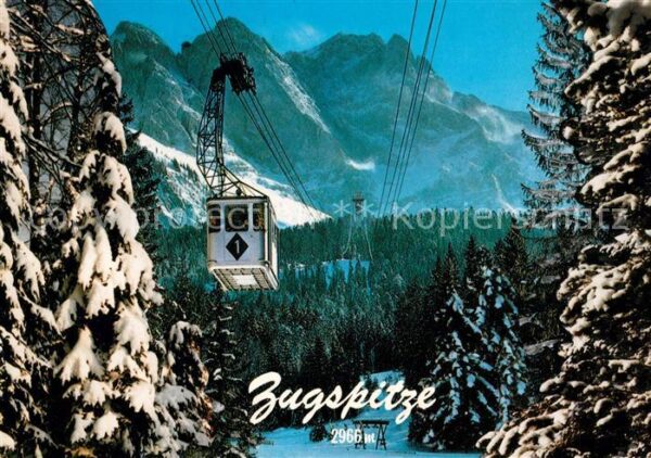 Seilbahn Bayerische Zugspitzbahn Zugspitze