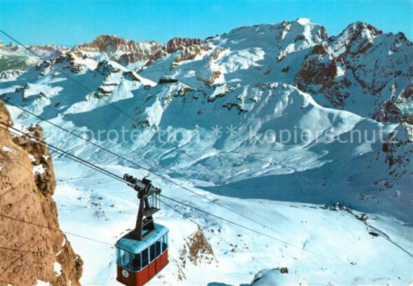 Seilbahn Funivia Sasso Pordoi Civetta Marmolada
